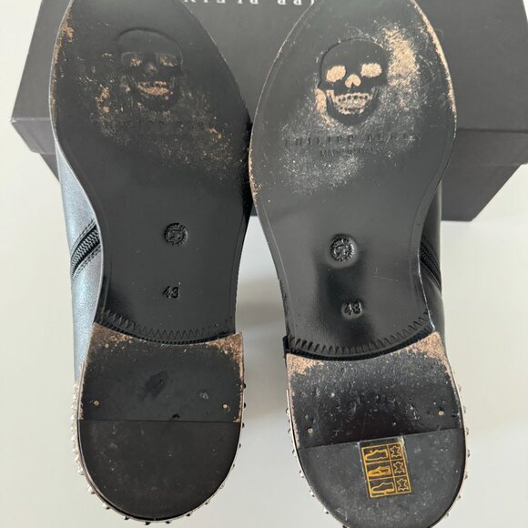 Philipp Plein BOOTS LOW FLAT STARS, Size EU 43/ US 10 - Picture 12 of 17